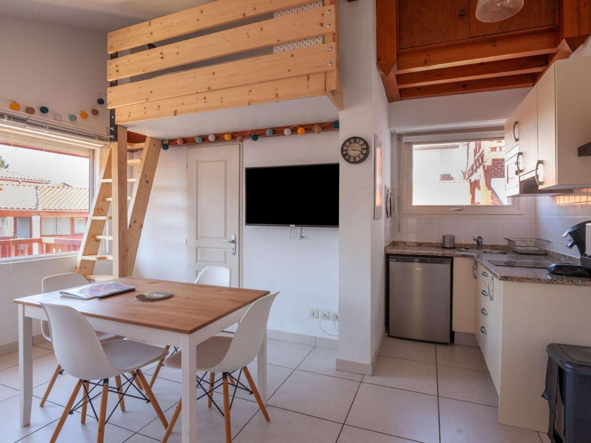 Appartement Cosy Avec Mezzanine, Balcon Et Parking A 300M De La Plage - Fr-1-2-382 อองดาเย ภายนอก รูปภาพ